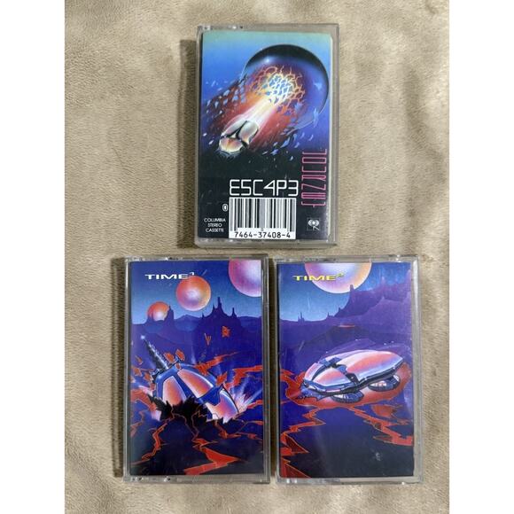 Lot of 3 Journey Cassette Tapes Time 1, Time 2 and Escape - Picture 2 of 8